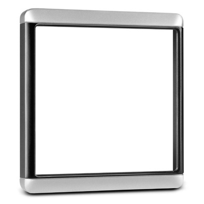 Garmin Trim Snap Piece Cover - Silver/Black (GMI and GNX Instruments)