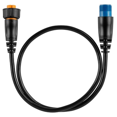 Garmin 8-pin Transducer to 12-pin Sounder Adapter Cable with XID