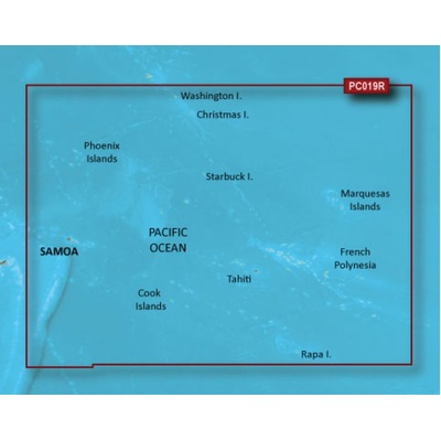 Garmin BlueChart g3 Vision micro SD - Polynesia