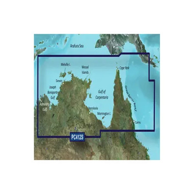 Garmin BlueChart g3 microSD with SD Adaptor - Admiralty Gulf WA to Cairns