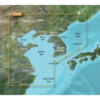 Garmin BlueChart g3 Vision microSD - Yellow Sea