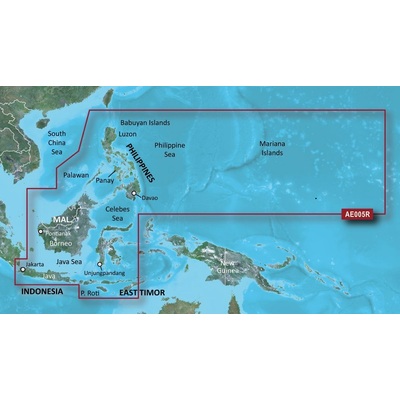 Garmin BlueChart g3 Vision microSD - Philippines - Java - Mariana Island