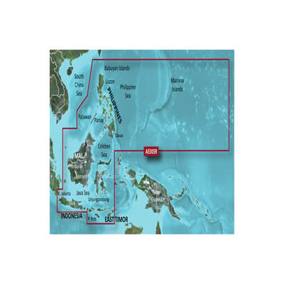 Garmin BlueChart g3 microSD with SD Adaptor - Phillippines - Java - Mariana Islands