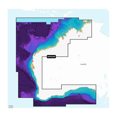 Garmin Navionics Vision+ NVPC026R Australia, West Inland and Coastal Marine Charts | microSD/SD &amp; 1-year Subscription