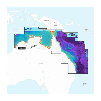 Garmin Navionics Vision+ NVPC027R Australia, Northeast Inland and Coastal Marine Charts | microSD/SD &amp; 1-year Subscription