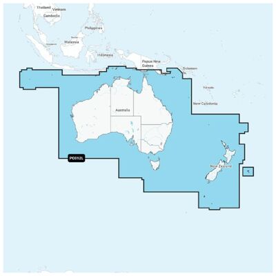Navionics+ NAPC012L - Australia & New Zealand (microSD / SD card)