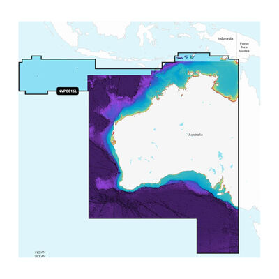Garmin Navionics Vision+ NVPC016L Australia, West &amp; Central Marine Charts | microSD/SD &amp; 1-year Subscription