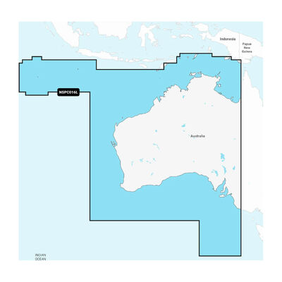 Garmin Navionics+ NSPC016L Australia, West &amp; Central Marine Charts | microSD/SD &amp; 1-year Subscription