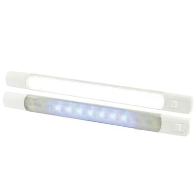 Hella Surface Mount Strip Lamp, White / Blue