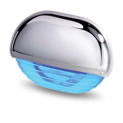 Hella Step Lamp Led Blue Chrome Cap