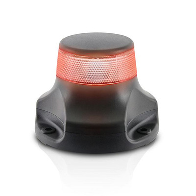Hella 2 NM NaviLED 360 PRO - All Round Red Navigation Lamp Black Base