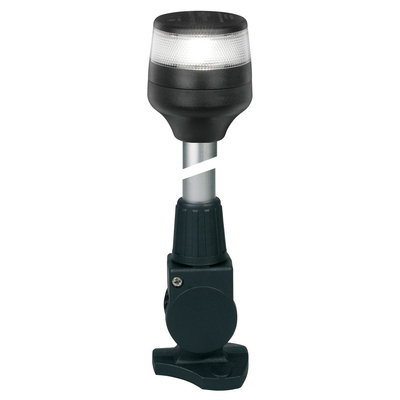 Hella NaviLED 360 Compact Anchor Lamp Fold Down Black Base - 865mm