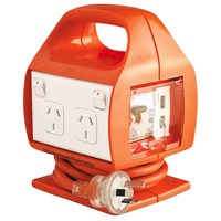 HPM 10A 4 Double Pole Outlet Electresafe Power Centre with RCD/MCB Protection and USB