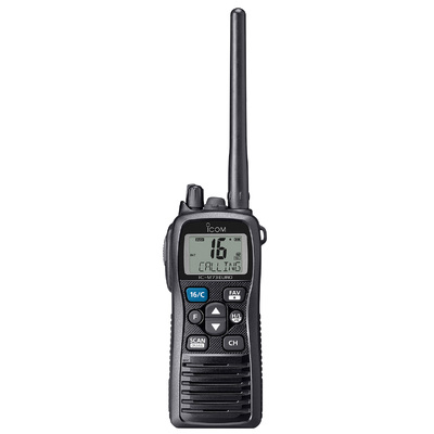 Icom IC-M73EURO Handheld Professional, Noise Cancelling Marine VHF Transceiver