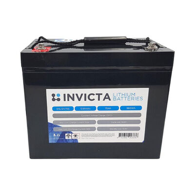 Invicta 12V75AH with Bluetooth