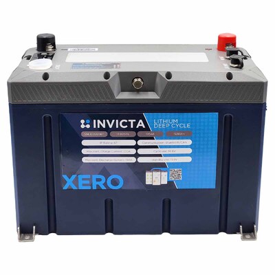 Invicta Xero 12V 120Ah LiFePO4 Battery (Bluetooth)
