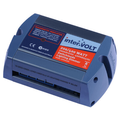 Intervolt Light Dimmer 12/24VDC 200/400W Dual