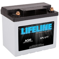 Lifeline GPL-U1T - 12V 215CCA / 33AH DC AGM GRP U1 M6