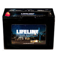 Lifeline 12V 100Ah Lithium Iron Phosphate Battery with Bluetooth