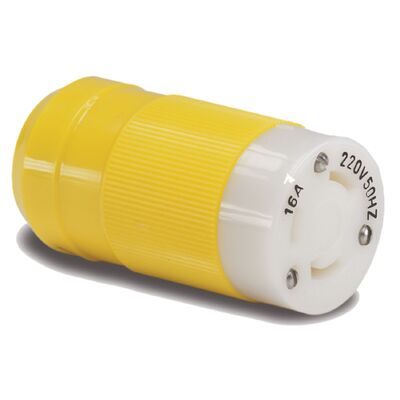 Marinco Female Shore Power Connector, 16A 230V