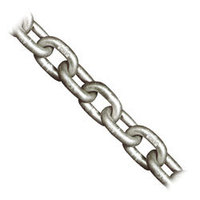 6mm Shortlink Galvanised Grade L Chain (per meter)