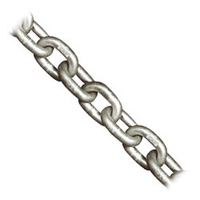 8mm Shortlink Galvanised Grade L Chain (per meter)