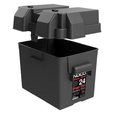 Noco Snap-Top Battery Box for Group 24 Battery Size (NS70/N50ZZ)