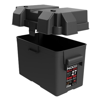 Noco Battery Box for Group 27 Battery Size (N7050ZZ) Snap-Top Lid