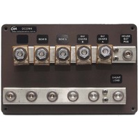DC Distribution Board with Positive and Negative Bus Bars - 5 Position