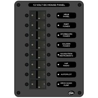 Outback Marine DC House Panel - 8 Position
