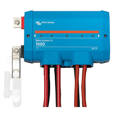 Modified Victron Lynx Power In (M10) Distribution Busbar modified with Stainless Steel Nuts &amp; Bolts 