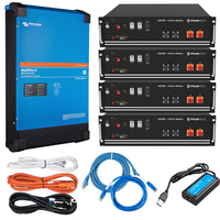 Pylontech 14kWh / Victron 5kVa Inverter Charger Off-Grid Starter Bundle