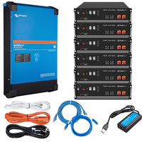 Pylontech 21kWh / Victron 10kVa Inverter Charger Off-Grid Starter Bundle