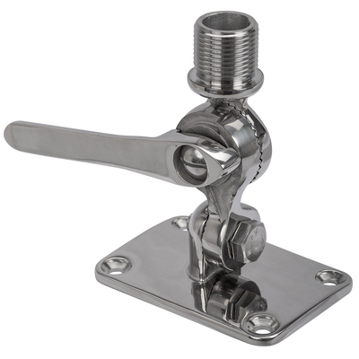 Blackhawk Stainless Steel Marine Adjustable Antenna Mount