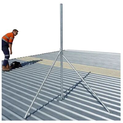 Powertec Screw Down Roof Mast 2m, 48mm Pole