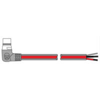 Raymarine STNG Right Angle Power to bare wires cable (2m)