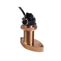 Raymarine B744V 600W Depth, Speed &amp; Temp Bronze Through Hull Retractable Transducer (includes E66023 Fairing Block)