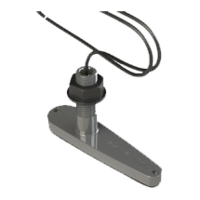 Raymarine CPT-70 Plastic Through Hull Chirp Transducer, Depth & Temp, Dragonfly only (10m cable)