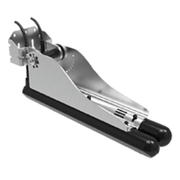 Raymarine CPT-200 Transom Mount Chirp Transducer, SideVision &amp; Temp, Direct connect to CP200 (10m cable)