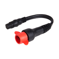 Raymarine Dragonfly 4/5/6/7 adaptor for CPT-60/70/80 (Green / Yellow locking collar)