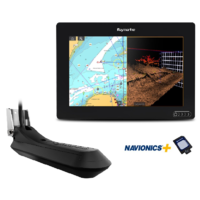 Raymarine AXIOM 9 RV, Multi-function 9" Display with integrated RealVision 3D, 600W Sonar with RV-100 transducer and Australia/NZ Navionics+ Chart