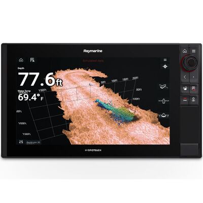 Raymarine AXIOM 16 Pro-RVX, HybridTouch 16&quot; Multi-function Display, 1kW Sonar, DV, SV, RealVision 3D Sonar, Australia &amp; New Zealand LightHouse Chart
