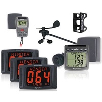 Raymarine Performance Pack 40 (wind, speed, depth & compass txducers, 3-up mast bracket, NMEA interface, dual, 3 x maxi, & remote control displays)