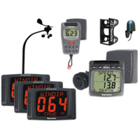 Raymarine Performance Pack 50 (vertical wind, speed, depth & compass txducers, 3 up mast bracket, NMEA interface, dual, 3 x maxi, & remote control dis