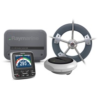 Raymarine Evolution Wheel Pilot with p70s control head, ACU-100, EV1 Sensor Core, EV1 Cabling kit &amp; Wheel Drive