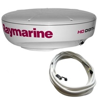 Raymarine 4kW 24" (608mm) HD Color Radome + 10m Raynet Cable