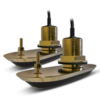 Raymarine Pack of RV-212 RealVision 3D Bronze Thru Hull Txds, Port &amp; Starboard 12¬∞, Direct connect to AXIOM (2 x 2m, Y-cable and 8m extension cable)
