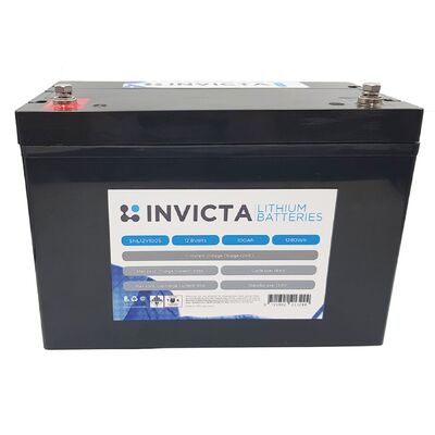Invicta Lithium 12V 100AH Lithium Iron Battery with Bluetooth