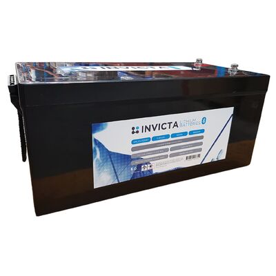 Invicta Lithium 12V 300AH Lithium Iron Battery with Bluetooth