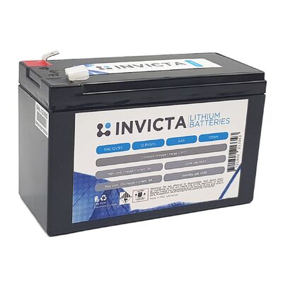 Invicta Lithium 12V 9AH Lithium Iron Battery